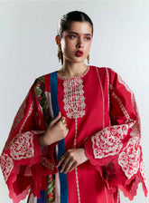 Jugnu Embroidered Lawn 3 Piece Unstitched Suit JL25E2 D-AHITI